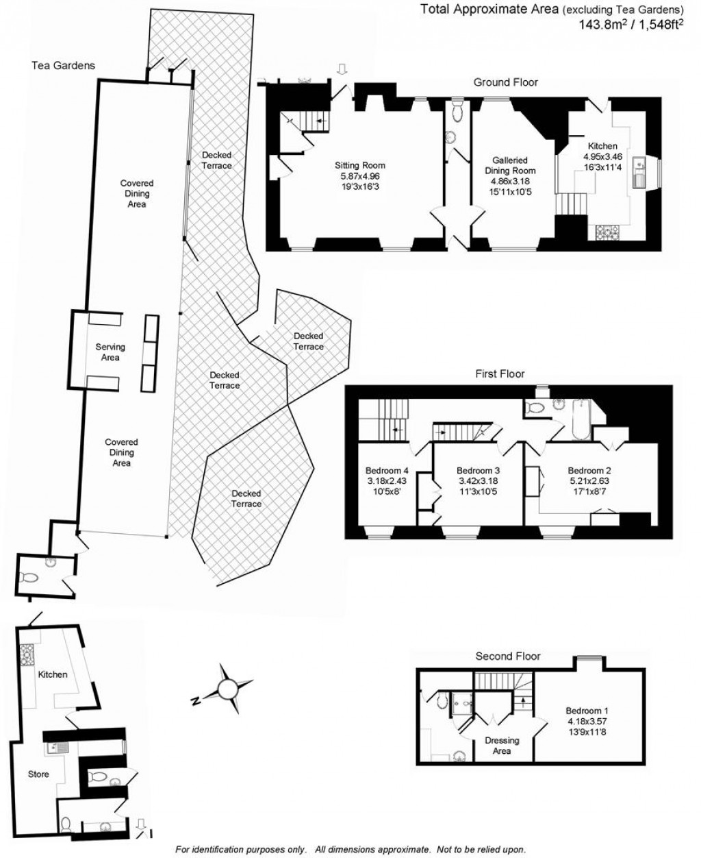 Floorplans For Cockington Village, Torquay