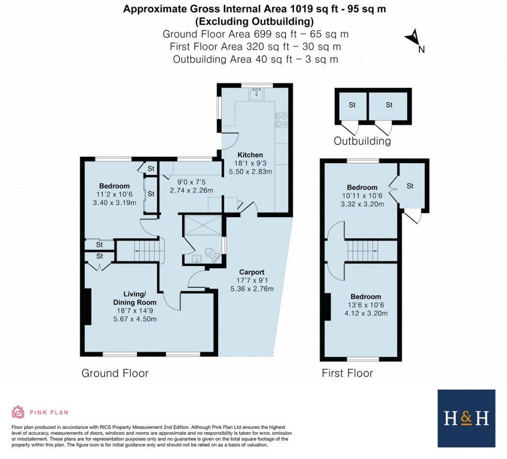 Floorplans For St. Augustin Way, Daventry, NN11