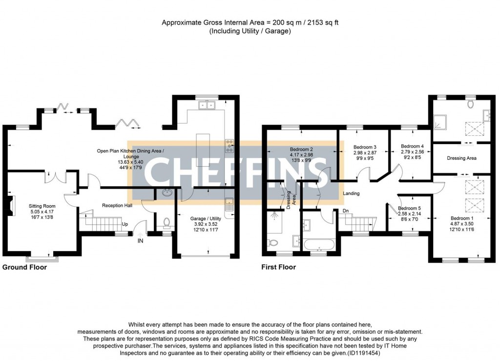 Floorplans For Sutton Road, Mepal