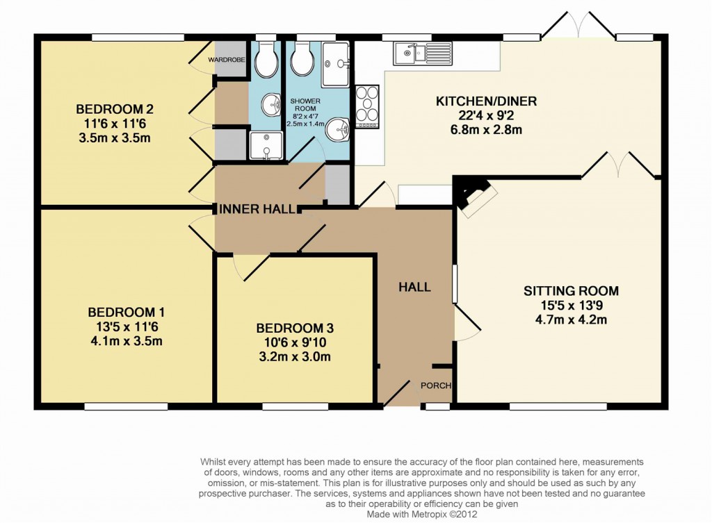 Floorplans For Norton, Isle of Wight