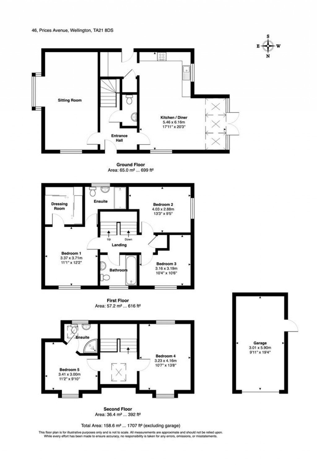 Floorplans For Prices Avenue, Wellington