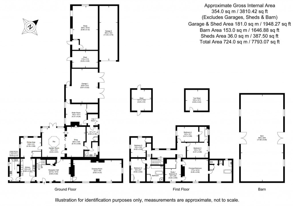 Floorplans For Ickleton Road, Elmdon, Saffron Walden