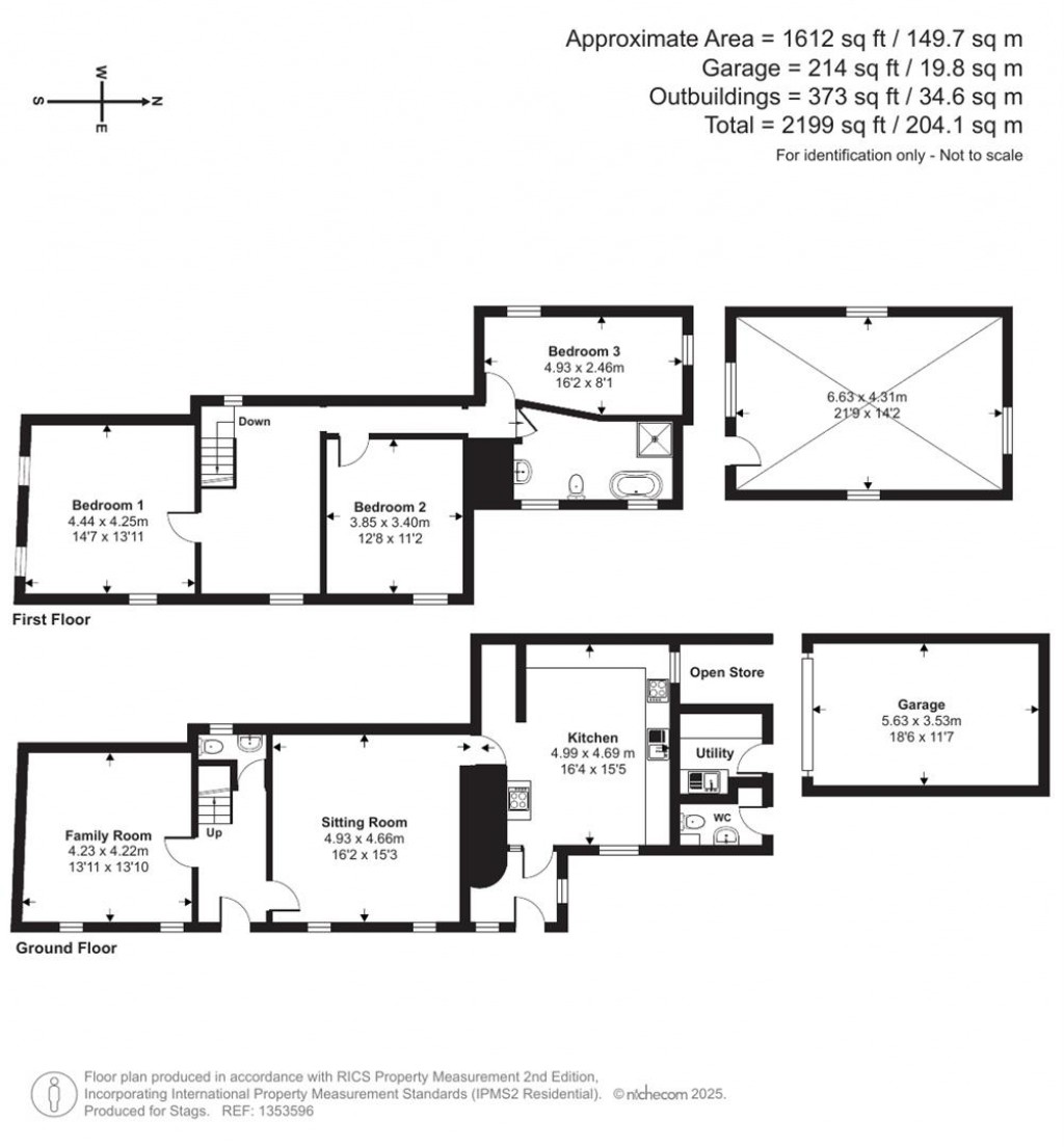 Floorplans For High Bickington, Umberleigh