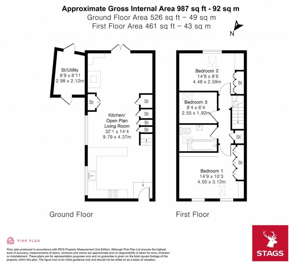 Floorplans For Roydon Road, Launceston