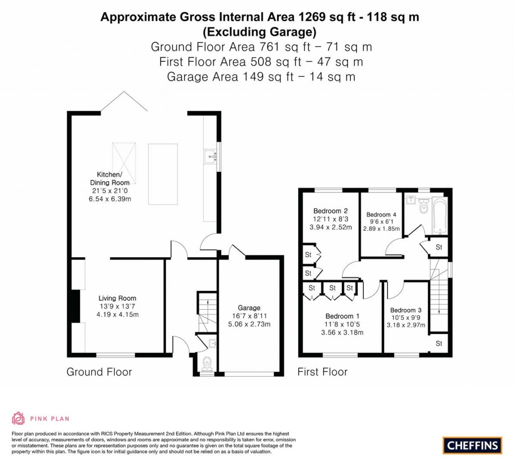 Floorplans For Meadowsweet Close, Haverhill