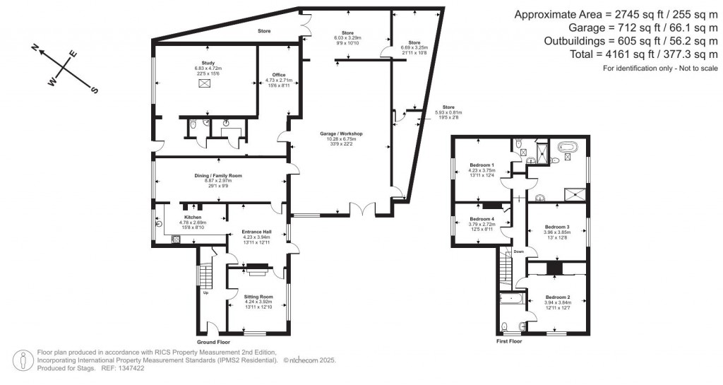 Floorplans For Kirkella Road, Yelverton, Devon