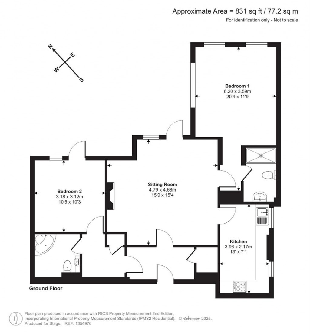 Floorplans For Castle Hill, Lynton