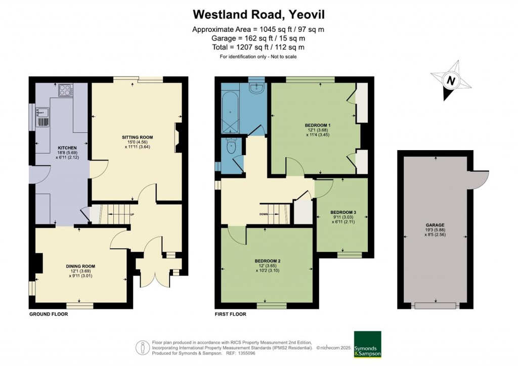 Floorplans For Westland Road, Yeovil