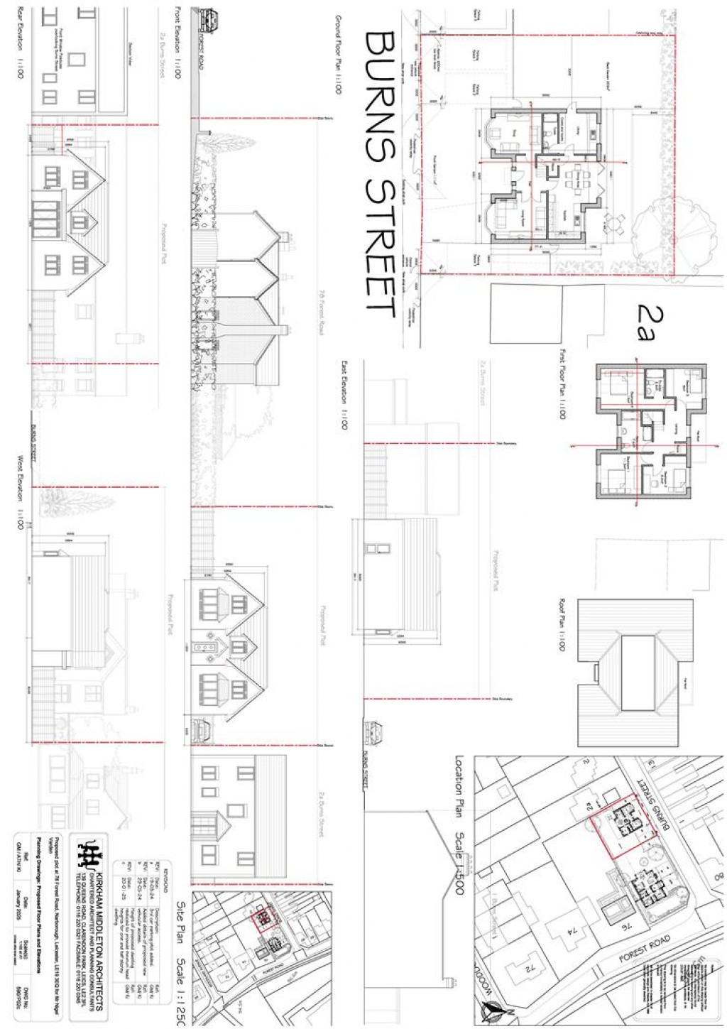 Floorplans For Burns Street, Narborough, Leicester, LE19