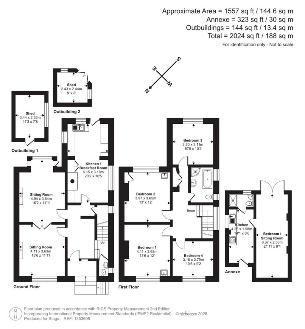 Floorplans For Killerton Road, Bude
