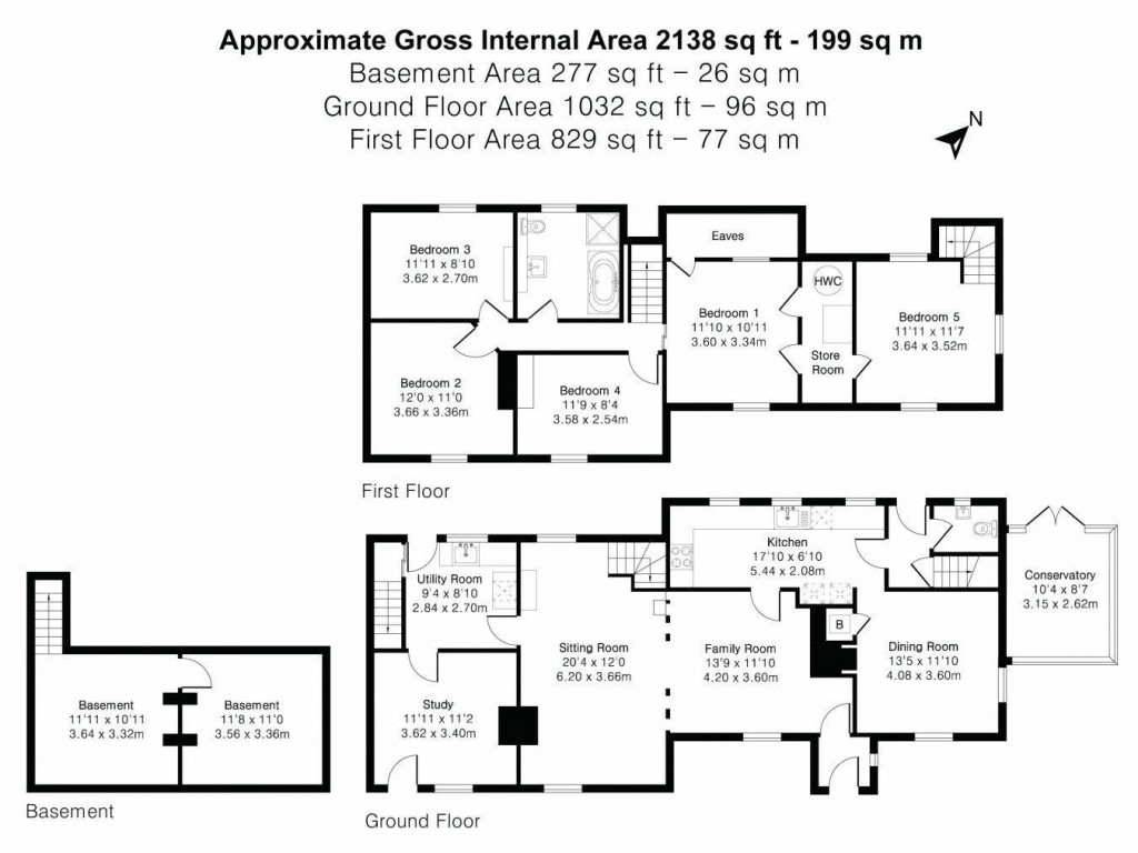 Floorplans For Silver Row, Wendens Ambo, Saffron Walden