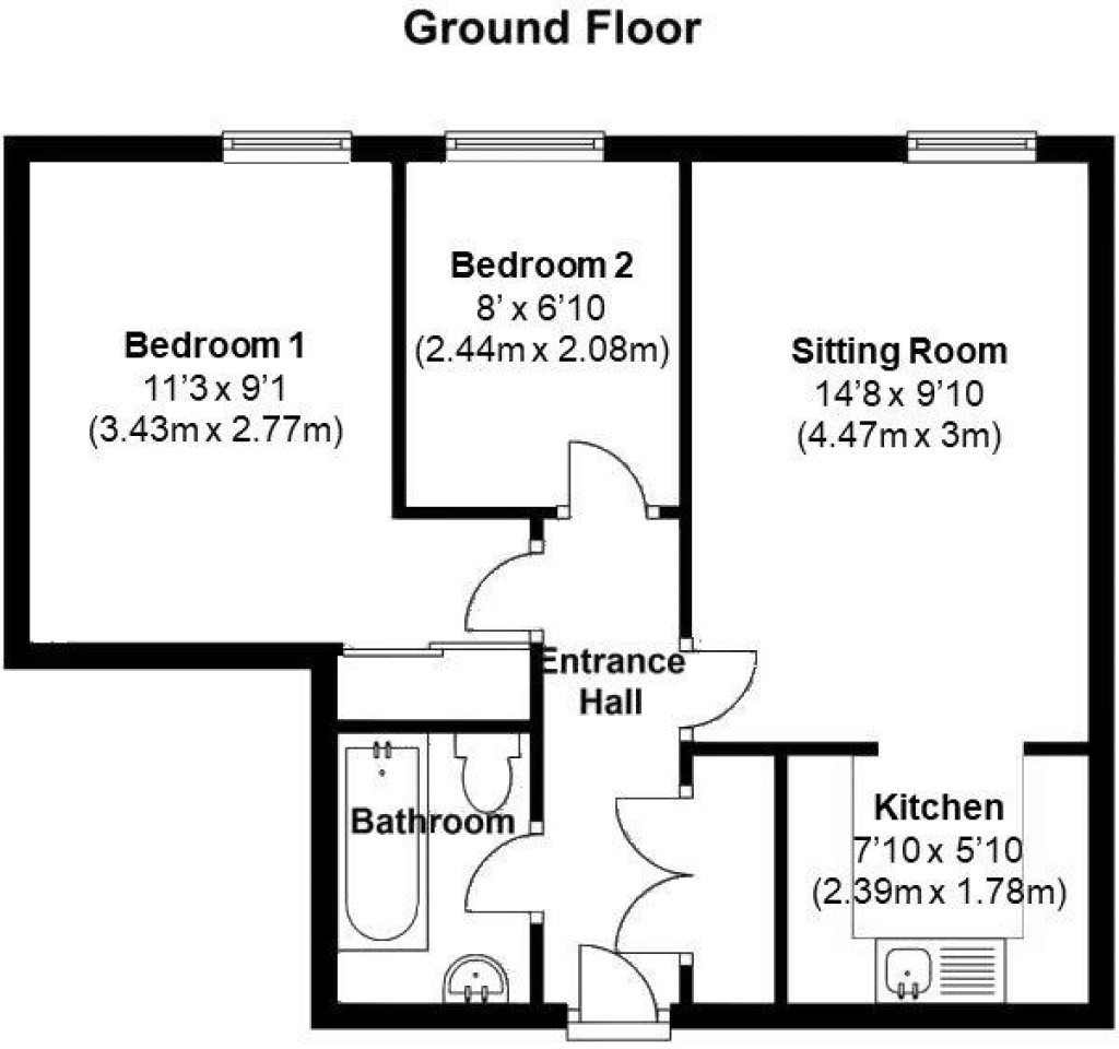 Floorplans For Farmadine House, Saffron Walden