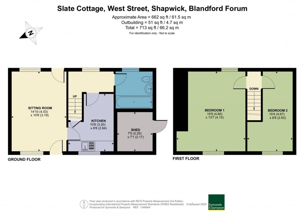 Floorplans For West Street, Shapwick