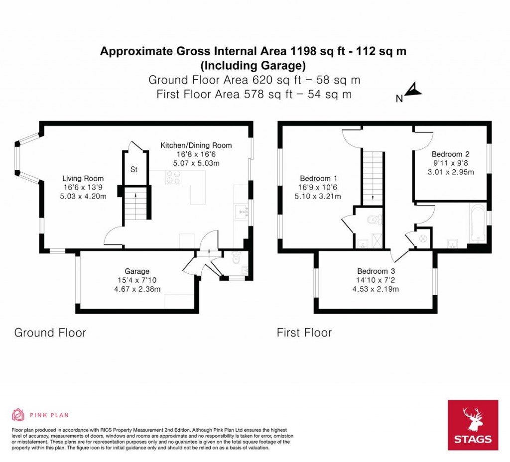 Floorplans For Birchwood Close, Totnes