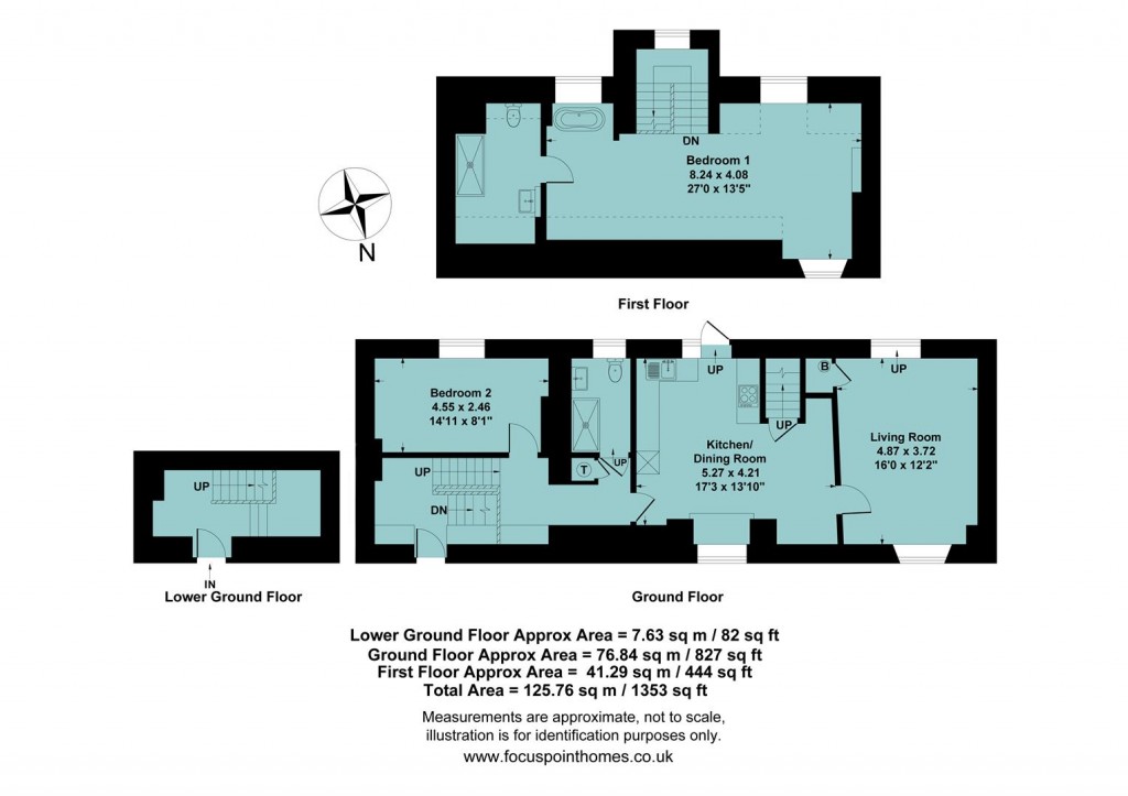 Floorplans For Market Place, Chipping Norton