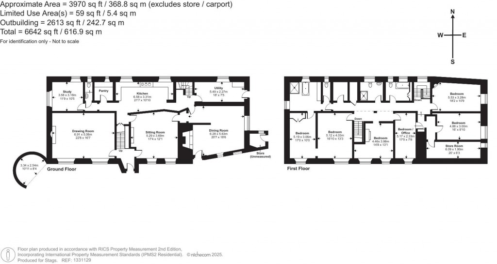 Floorplans For Whitefield, Wiveliscombe, Taunton
