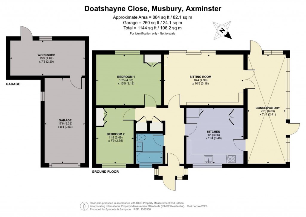 Floorplans For Musbury, Axminster