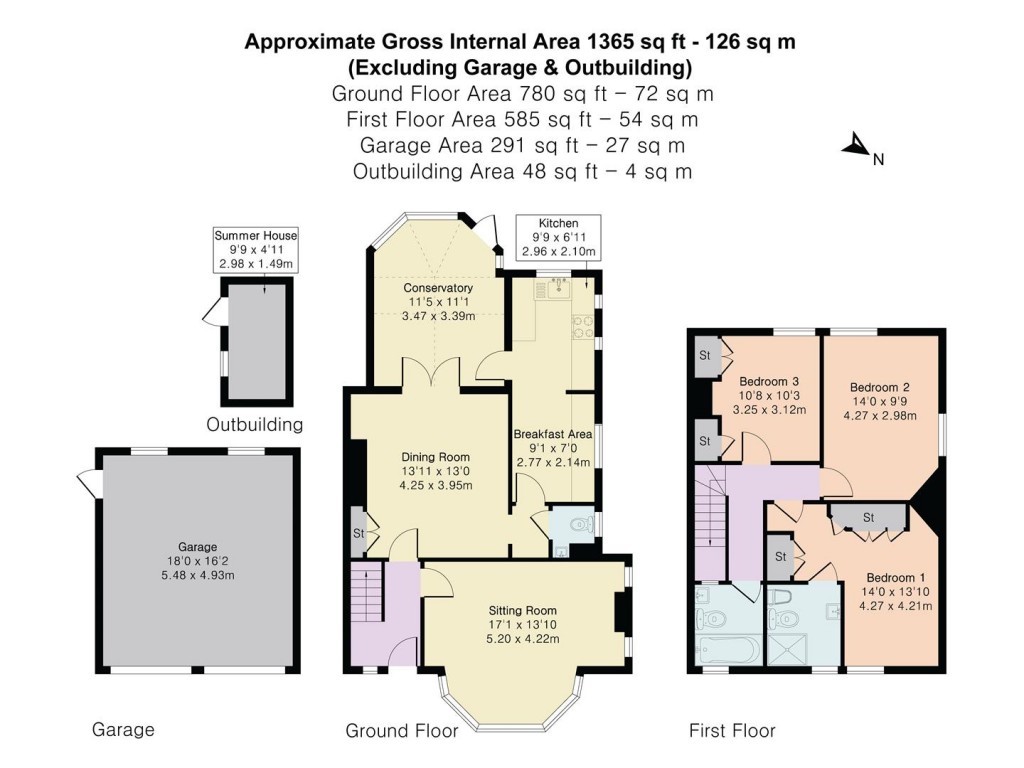 Floorplans For High Street, Hurley