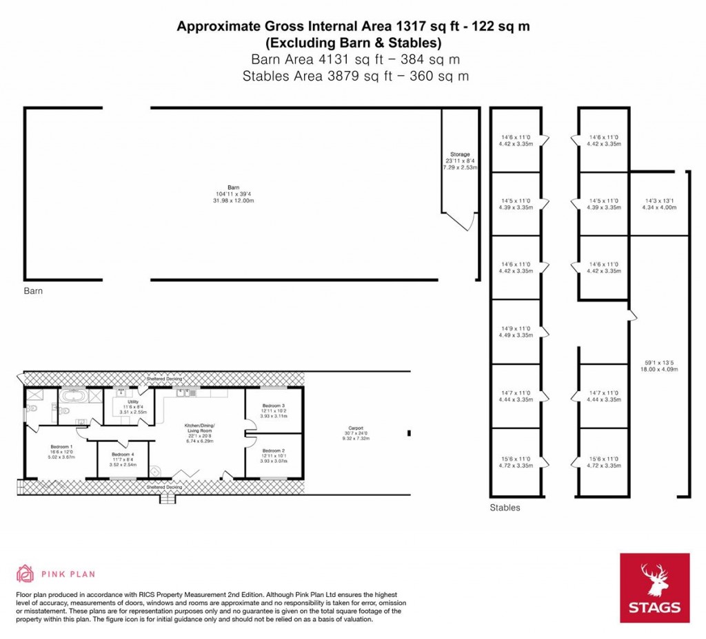 Floorplans For Stokeinteignhead, Newton Abbot