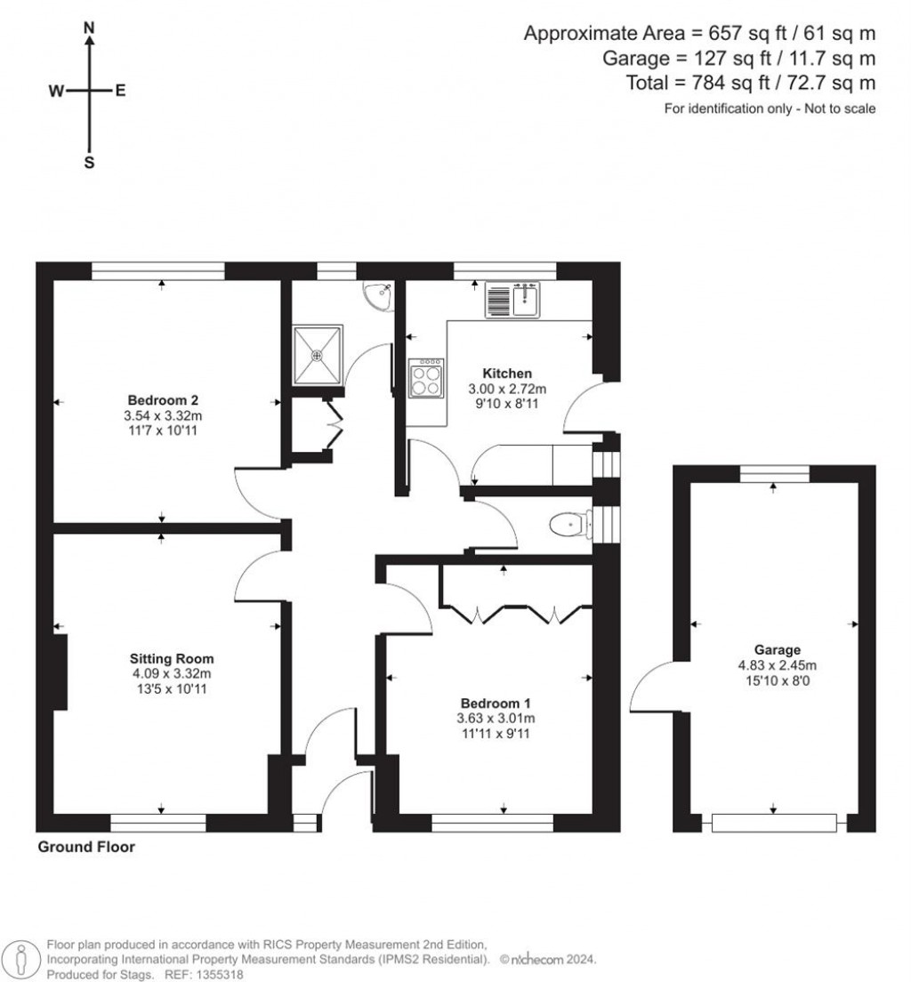 Floorplans For West Garth Road, Exeter