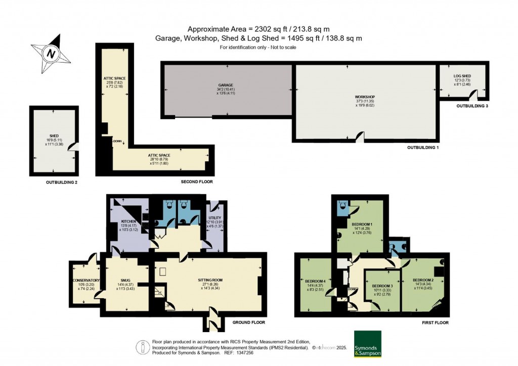 Floorplans For Charlton Musgrove, Wincanton