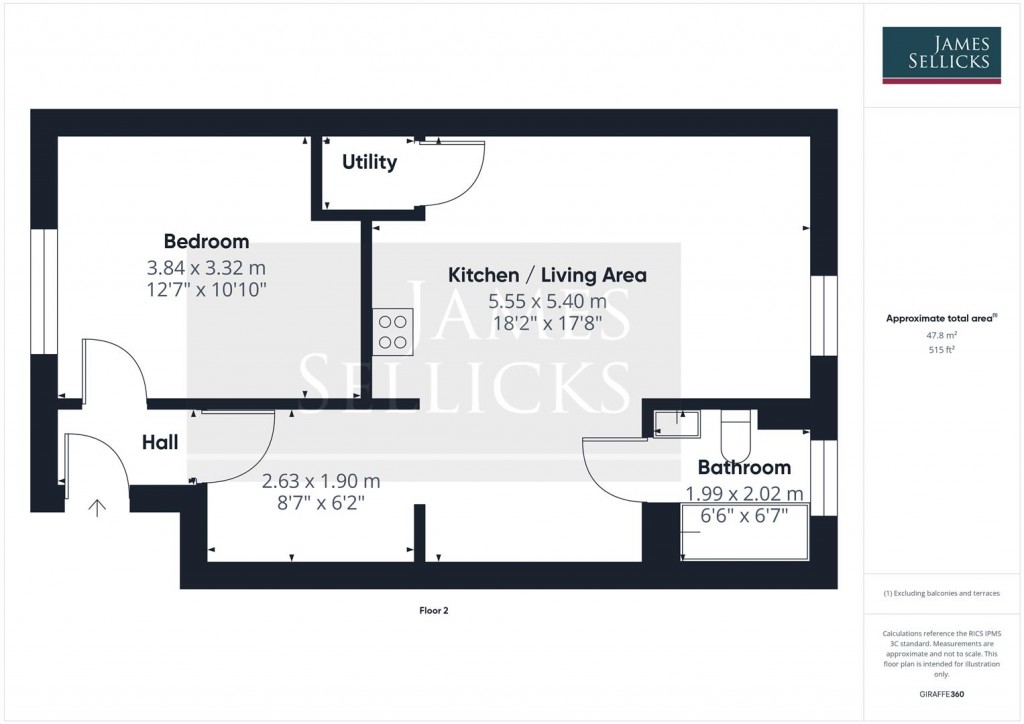 Floorplans For Plot 9, Sidings Yard, Kibworth Beauchamp