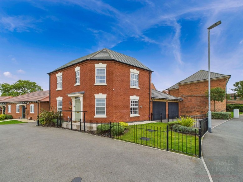 Click the photo for more details of John Glover Drive, Houghton on the Hill, Leicestershire