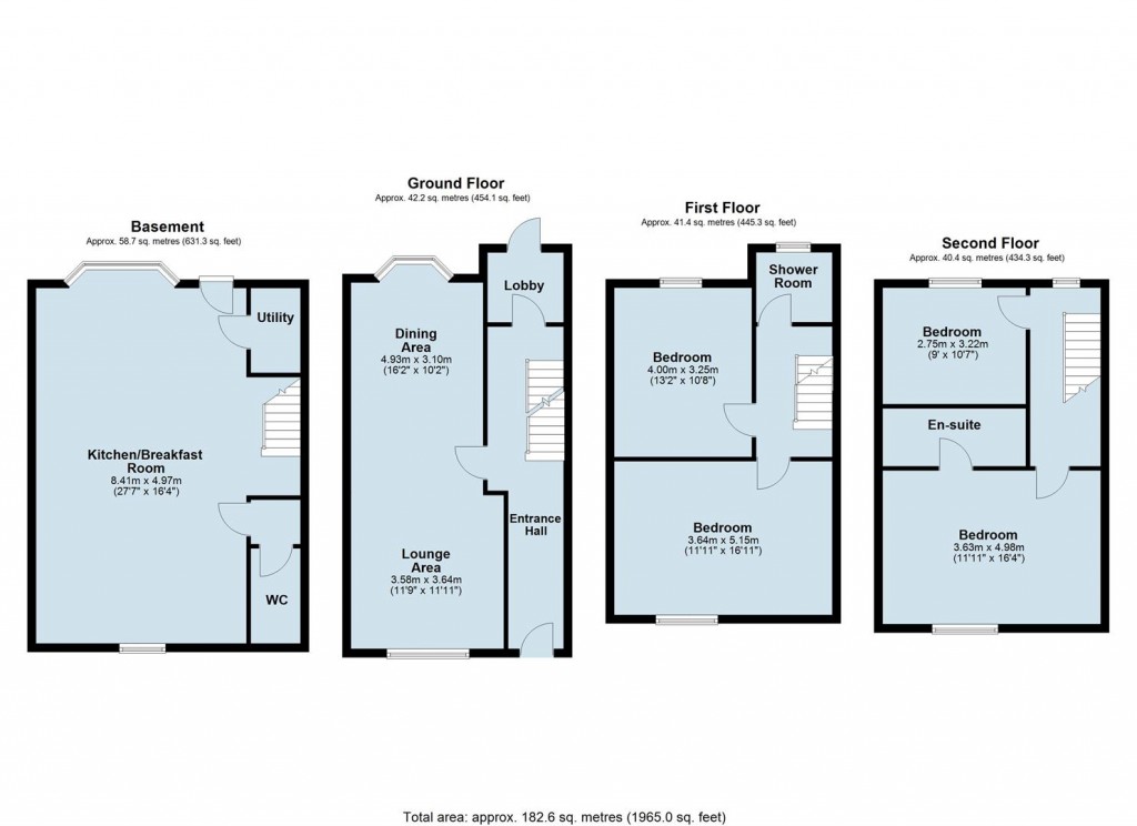Floorplans For Colwyn Road, Northampton, NN1