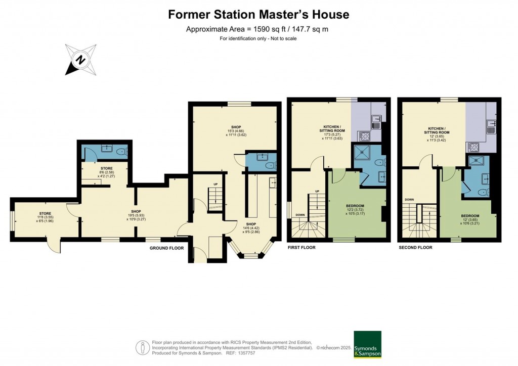 Floorplans For Station Yard, Gillingham