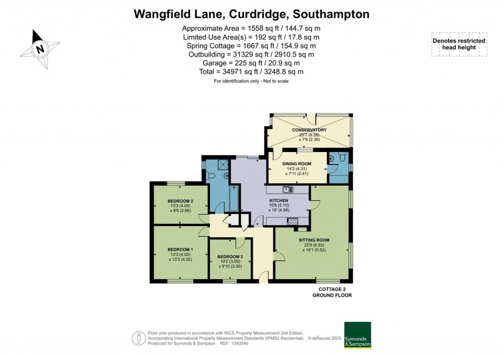 Floorplans For Long Acres Farm, Wangfield Lane, Curdridge, Southampton