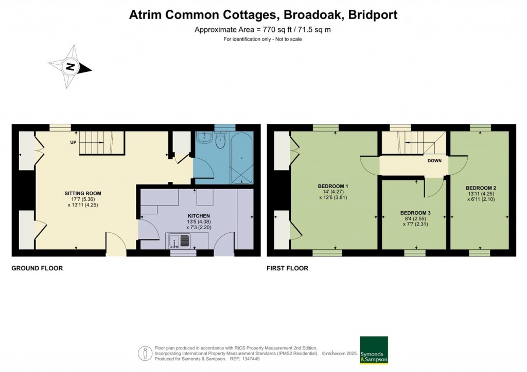 Floorplans For Broadoak, Bridport