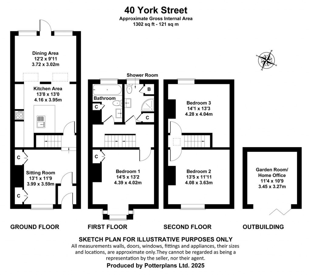 Floorplans For Cowes, Isle of Wight