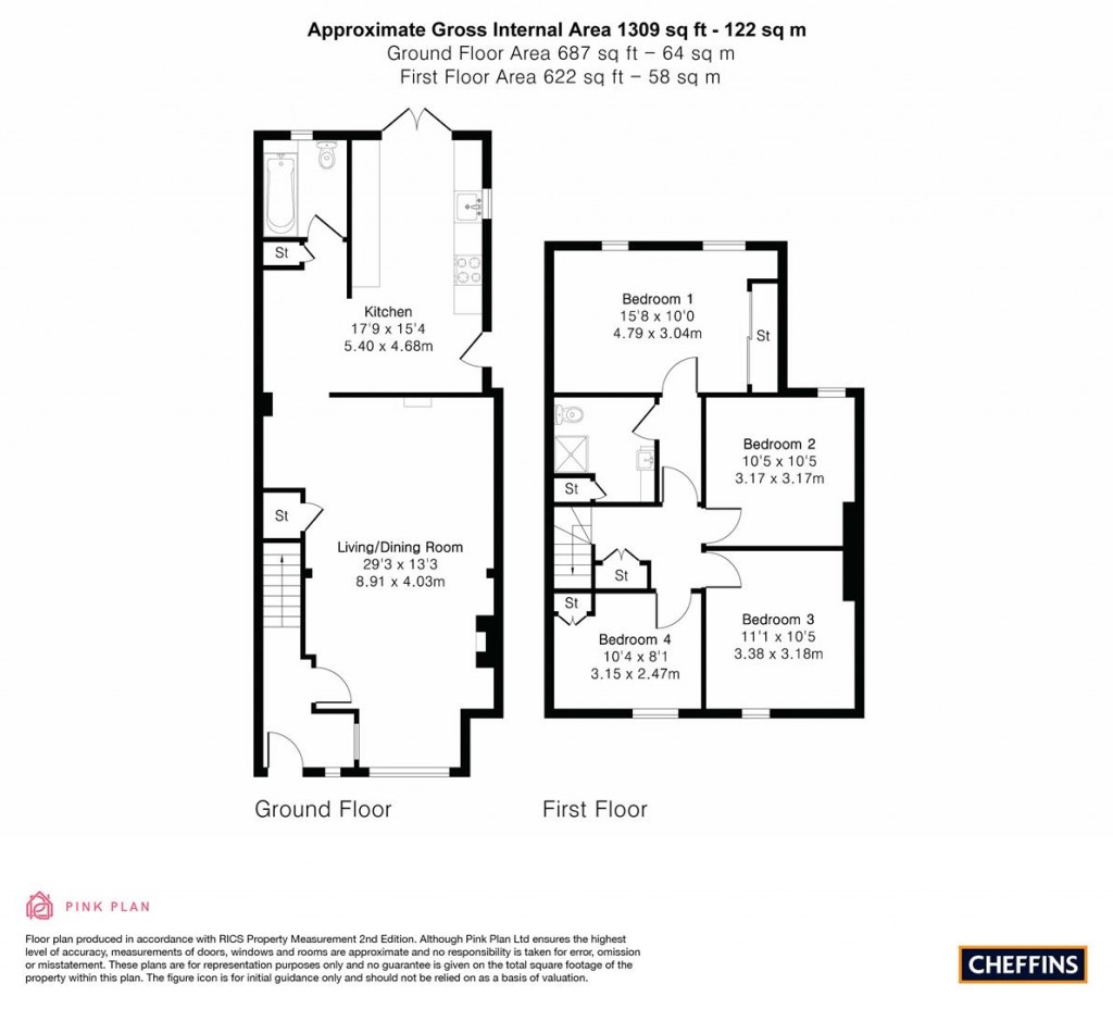 Floorplans For Coldhams Lane, Cambridge