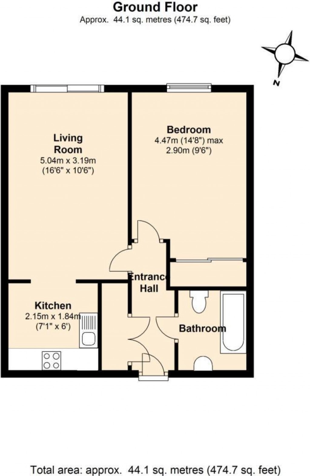 Floorplans For Audley Road, Saffron Walden