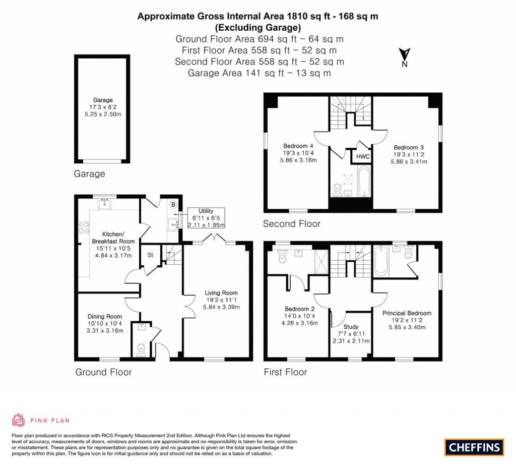 Floorplans For Lily Close, Red Lodge