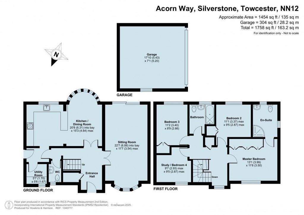 Floorplans For Acorn Way, Silverstone, NN12