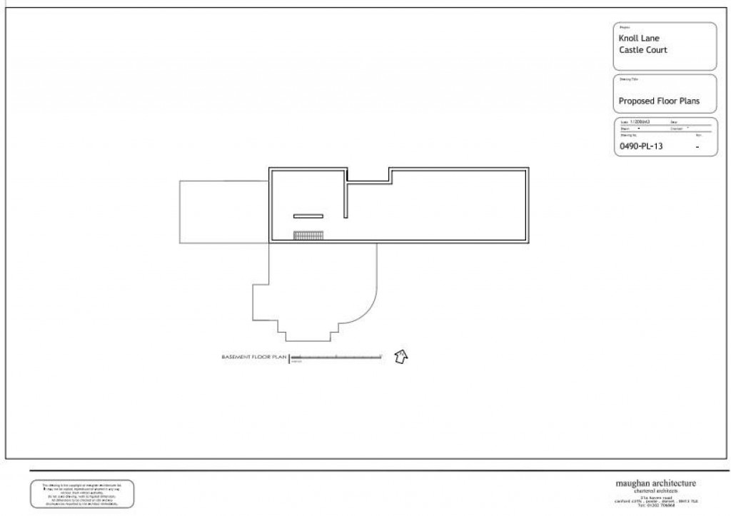 Floorplans For Knoll Lane, Corfe Mullen, Wimborne