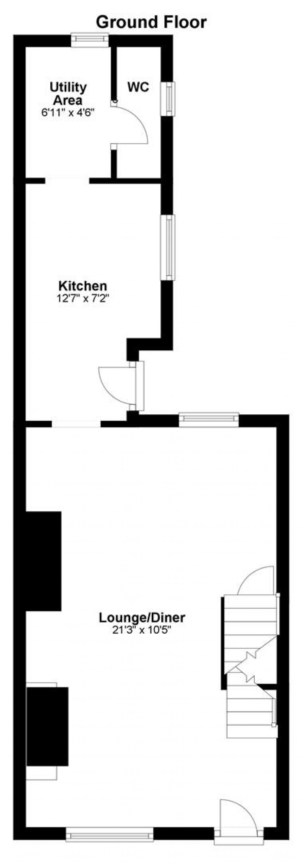 Floorplans For Crowland Road, Haverhill