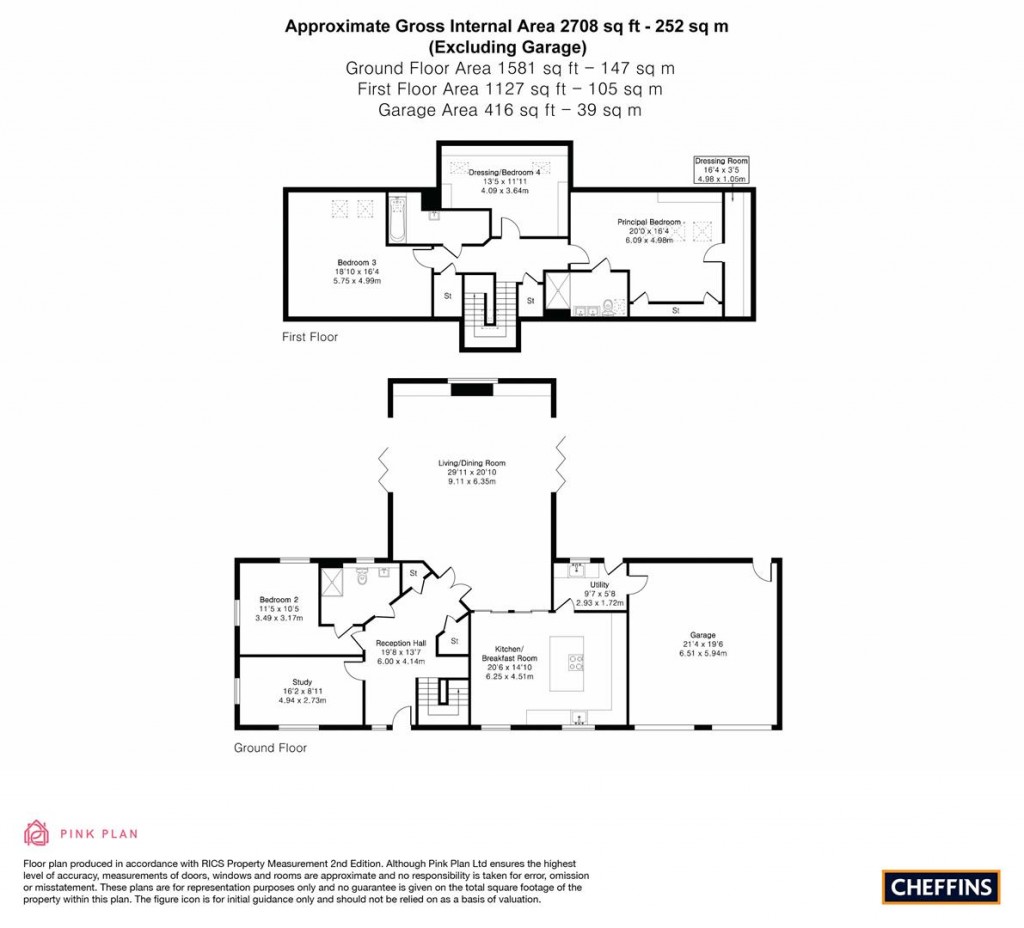Floorplans For Low Road, Burwell