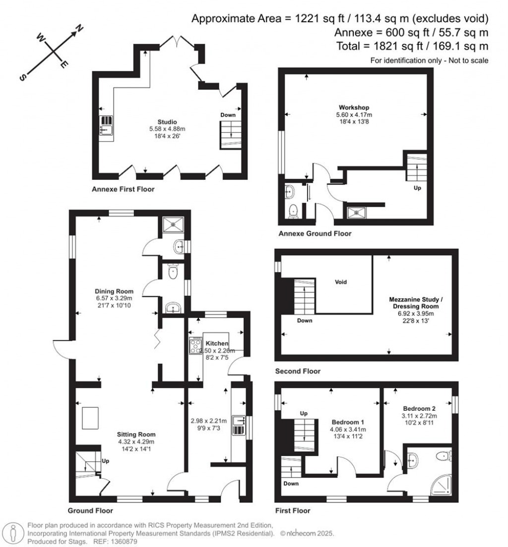 Floorplans For Main Street, Mudford, Yeovil