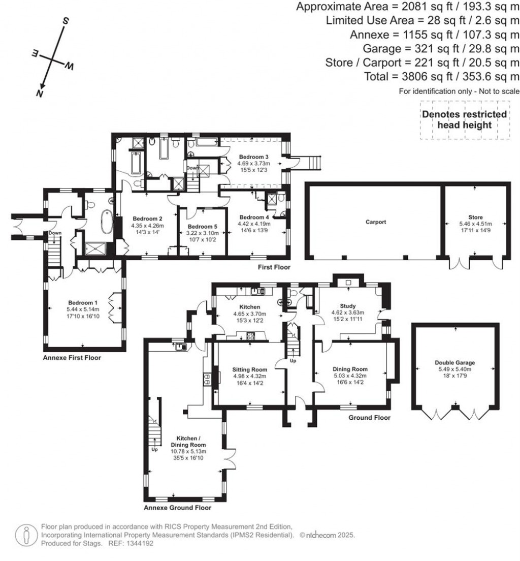 Floorplans For East Down, Barnstaple