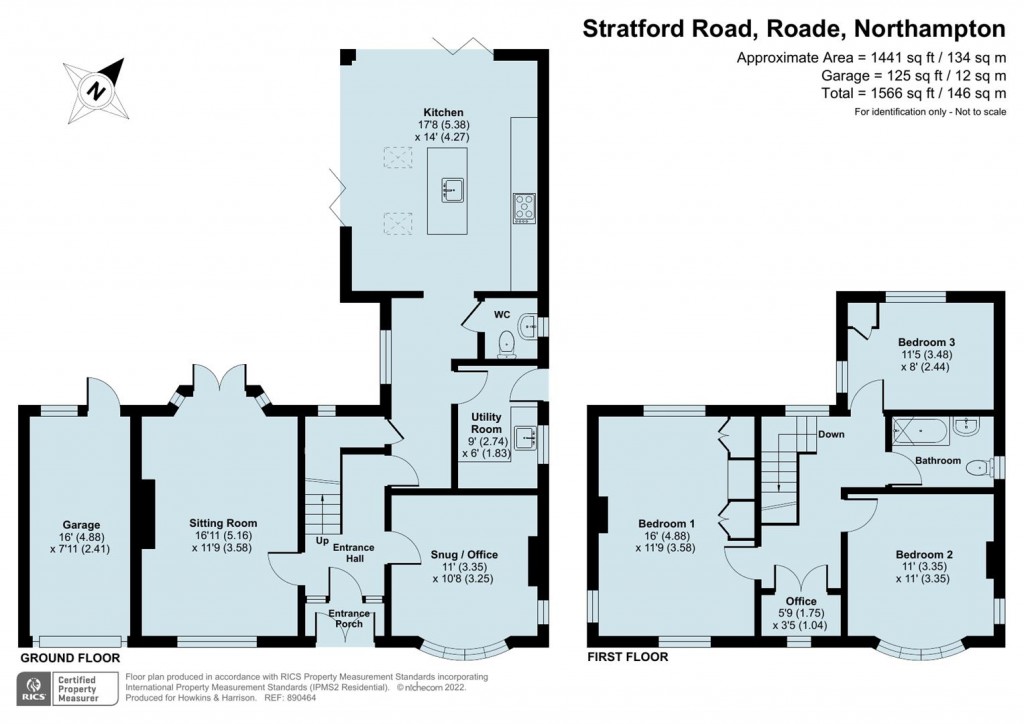 Floorplans For Stratford Road, Roade, NN7
