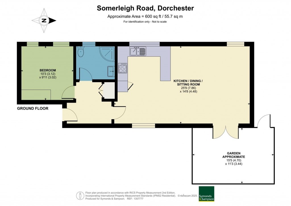 Floorplans For Old Rectory, Somerleigh Road, Dorchester