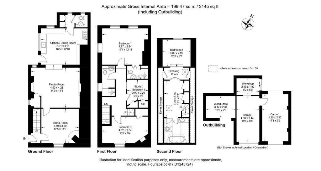 Floorplans For High Street, Milborne Port, Sherborne