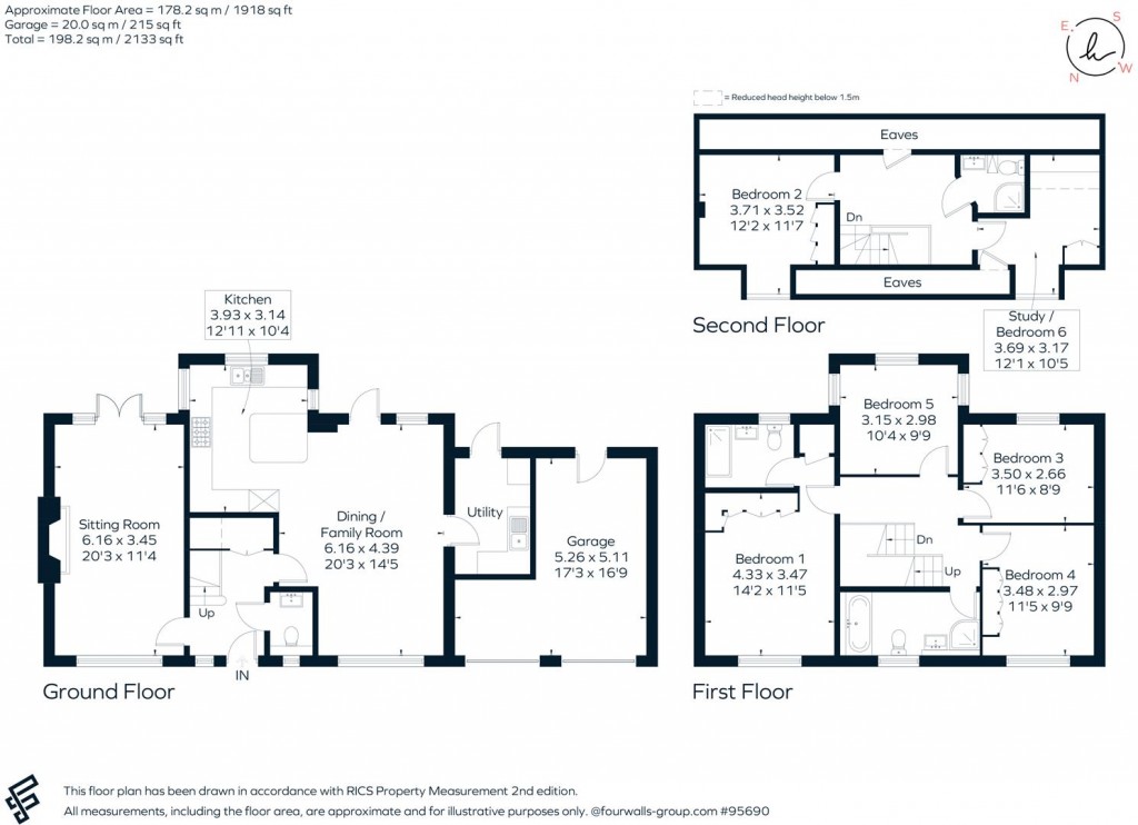 Floorplans For Slade Leas, Middleton Cheney