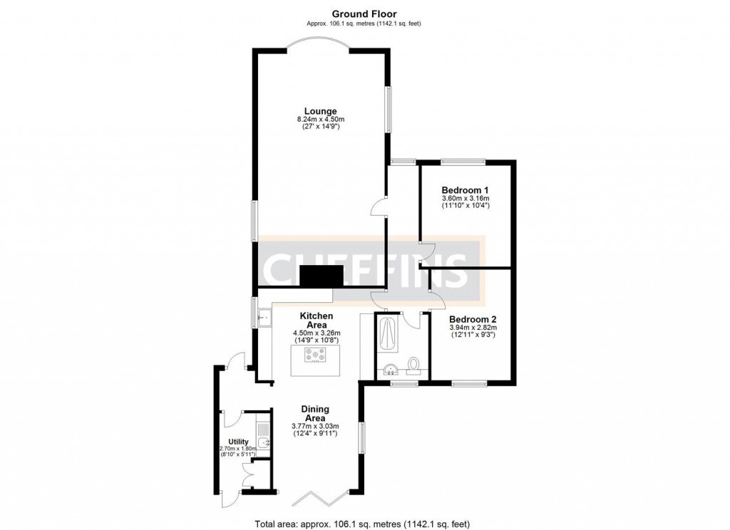Floorplans For Great Fen Road, Soham