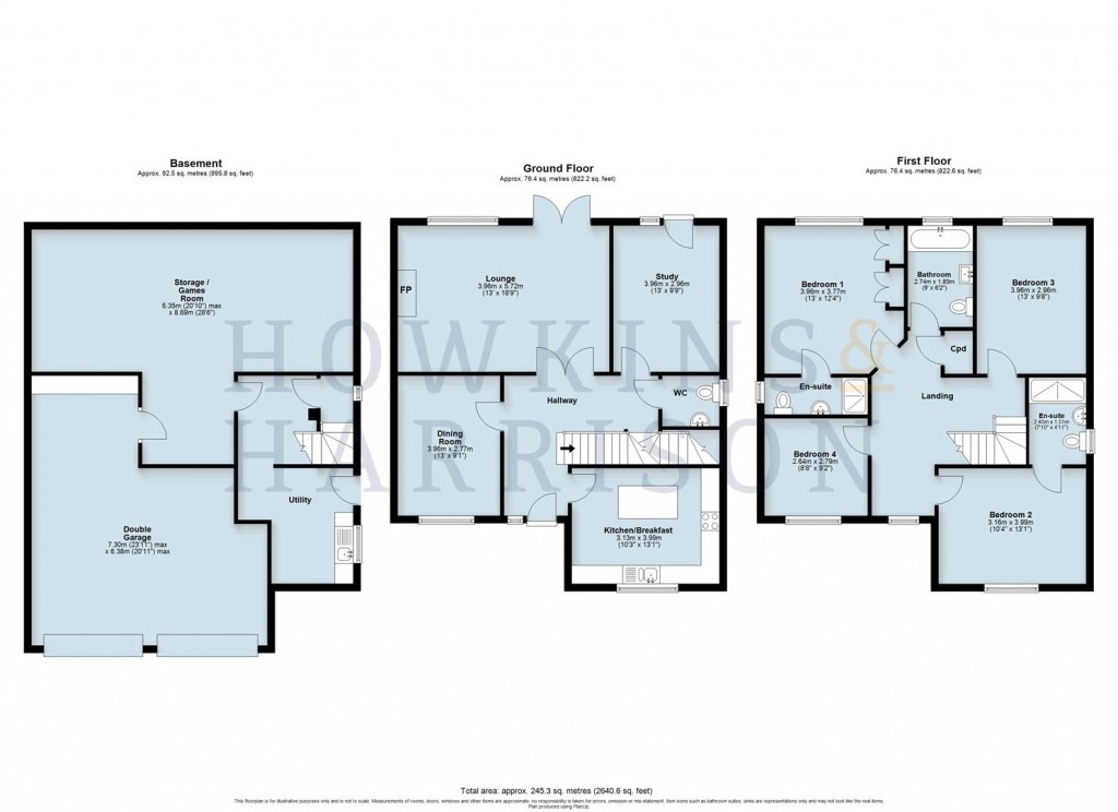 Floorplans For Olders Valley, Woodville, DE11