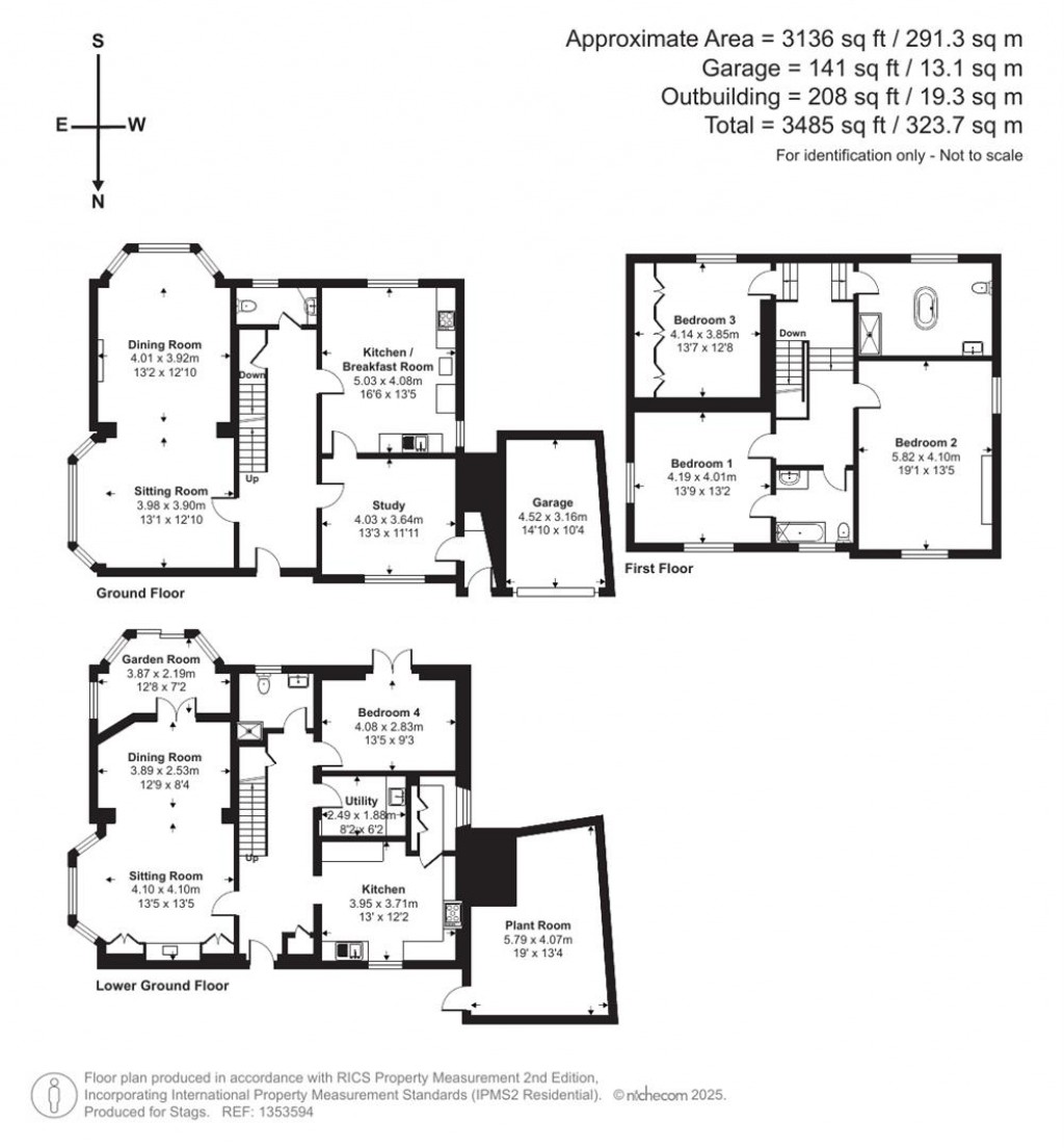 Floorplans For Torrs Park, Ilfracombe