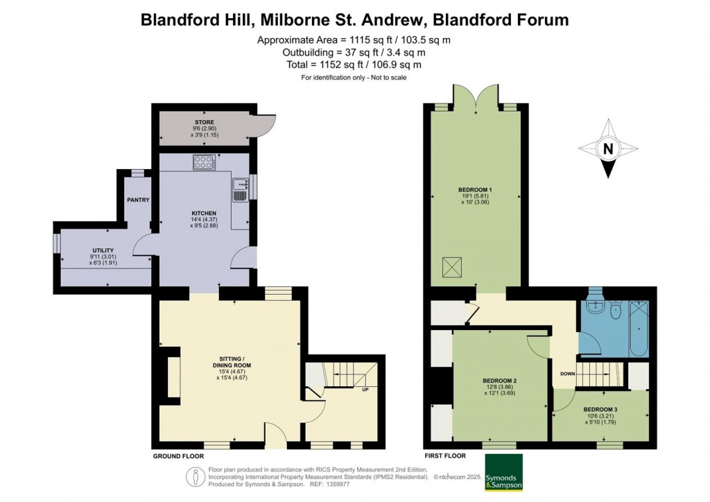 Floorplans For Blandford Hill, Milborne St. Andrew, Blandford Forum