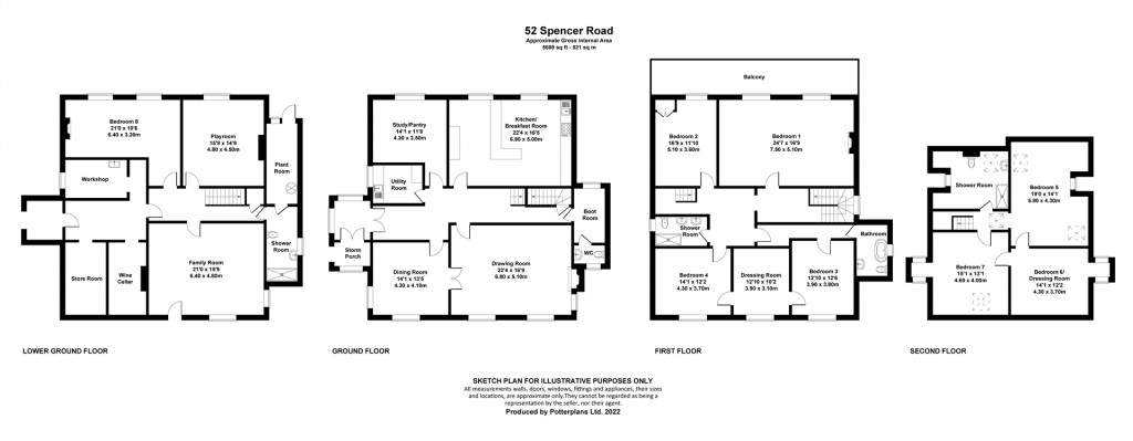 Floorplans For Ryde, Isle Of Wight